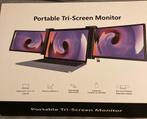 Portable tri-screen monitor, Gaming, IPS, Kantelbaar, Full HD