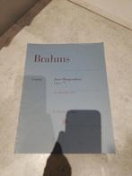 2 Rhapsodien op. 79, Brahms (Henle Urtext), Muziek en Instrumenten, Bladmuziek, Klassiek, Ophalen of Verzenden, Zo goed als nieuw