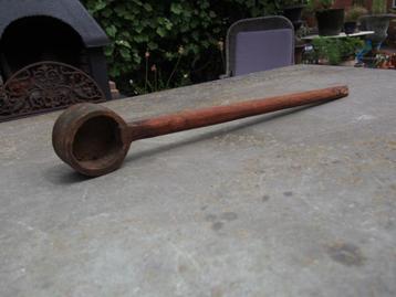Oude houten Decoratie lepel beschikbaar voor biedingen