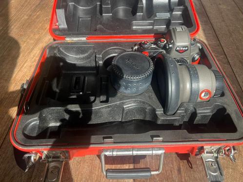 Nikon Nikonos RS System CT-N1 + Lenzen + Koffer, Audio, Tv en Foto, Fotografie | Onderwatercamera's, Gebruikt, Complete set, Meer dan 40 meter