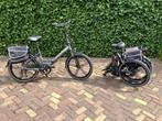 Elektrische vouwfietsen  met grote wielen (2 stuks!), 20 inch of meer, Versnellingen, Zo goed als nieuw, Totaal opvouwbaar