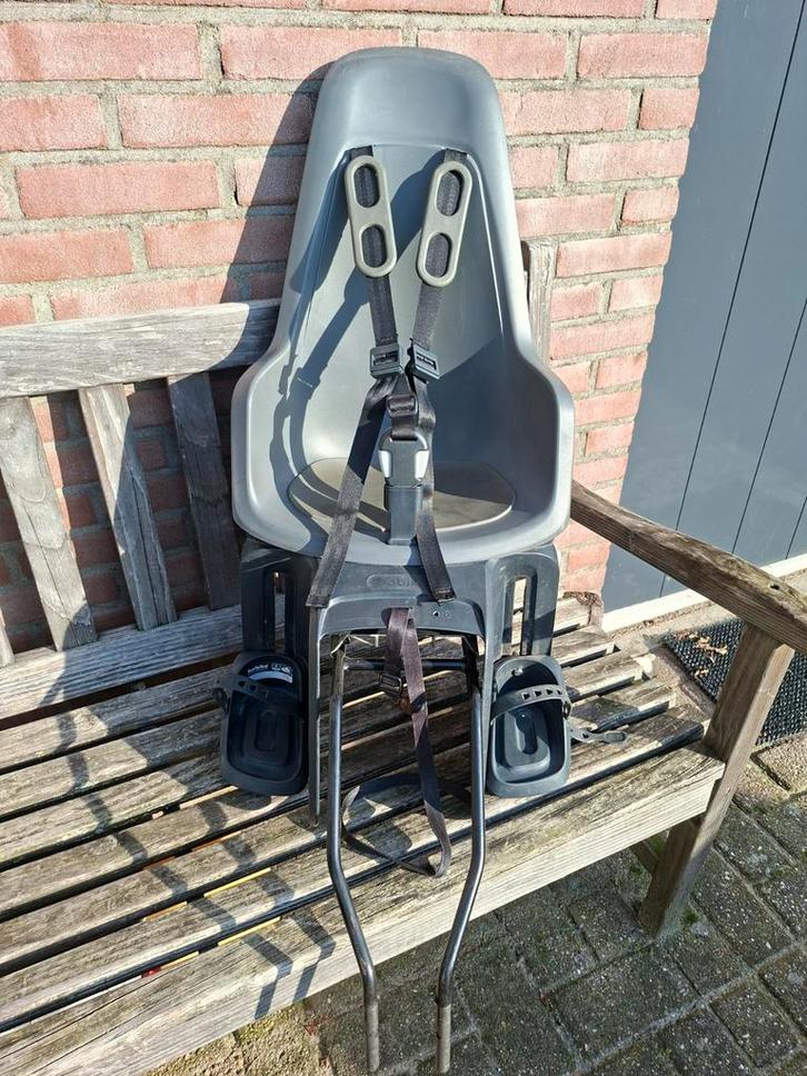 Bobike One Maxi Achterzitje + 2 Bevestigingen, Fietsen en Brommers, Fietsaccessoires | Fietsstoeltjes, Ophalen