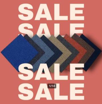 Tapijttegels- Tapijt - PVC SALE beschikbaar voor biedingen