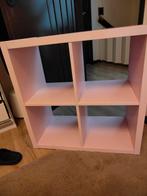 Roze Ikea kallax/expedit, Huis en Inrichting, Kasten | Boekenkasten, 50 tot 100 cm, Minder dan 100 cm, 25 tot 50 cm, Zo goed als nieuw