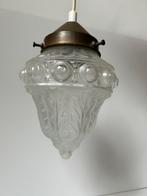 Vintage lampje met origineel koperen armatuur, Ophalen of Verzenden