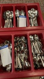 Partij soep en dessertlepels 18/10 rvs, Ophalen, Nieuw, Rvs of Chroom, Los bestek