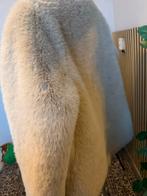 Beige faux fur jas, Kleding | Dames, Ophalen of Verzenden, Zo goed als nieuw, Maat 38/40 (M), Beige