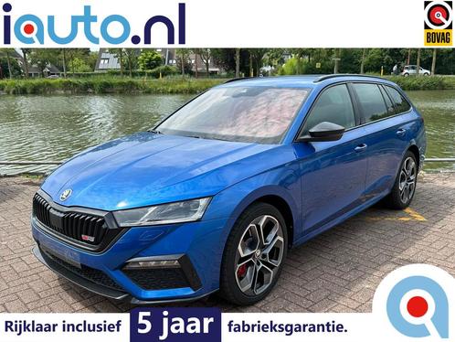 Skoda Octavia Combi 1.4 TSI RS iV PHEV Matrix LED/ACC/Keyles, Auto's, Skoda, Bedrijf, Te koop, Octavia, ABS, Achteruitrijcamera