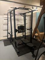 Barbarian line Powercage & verstelbare bench, Sport en Fitness, Fitnessmaterialen, Ophalen, Bl, Zo goed als nieuw, Bl