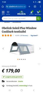 Obelink Soleil Luifel cooldark, Caravans en Kamperen, Tenten, Ophalen of Verzenden, Zo goed als nieuw