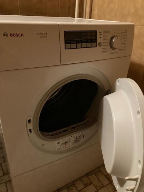 Bosch wasdroger, Witgoed en Apparatuur, Wasdrogers, Gebruikt, Luchtafvoer, Voorlader, 6 tot 8 kg, 85 tot 90 cm, Energieklasse A of zuiniger