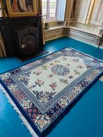 Chinees Beijing kleed tapijt Art Deco gratis bezorgd, Gebruikt, Verzenden, 150 tot 200 cm, Aubusson Beijing Chinees Aziatisch Art Deco
