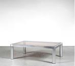 Bijzondere Vintage Artifort Kho Liang le Coffeetable 1.20 M, Ophalen, Gebruikt, 100 tot 150 cm, Glas