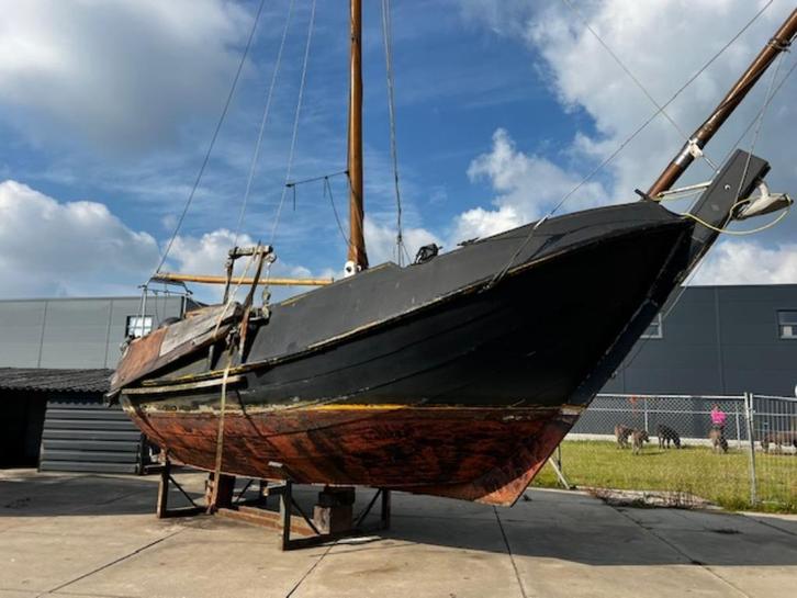 Vreedenburgh Schokker, Watersport en Boten, Platbodems, Gebruikt, 9 tot 12 meter, Staal, Diesel, Ophalen