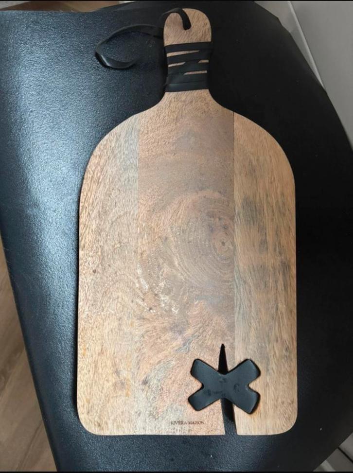 Houten Serveerplank Riviera Maison, Huis en Inrichting, Keuken | Keukenbenodigdheden, Gebruikt, Ophalen of Verzenden