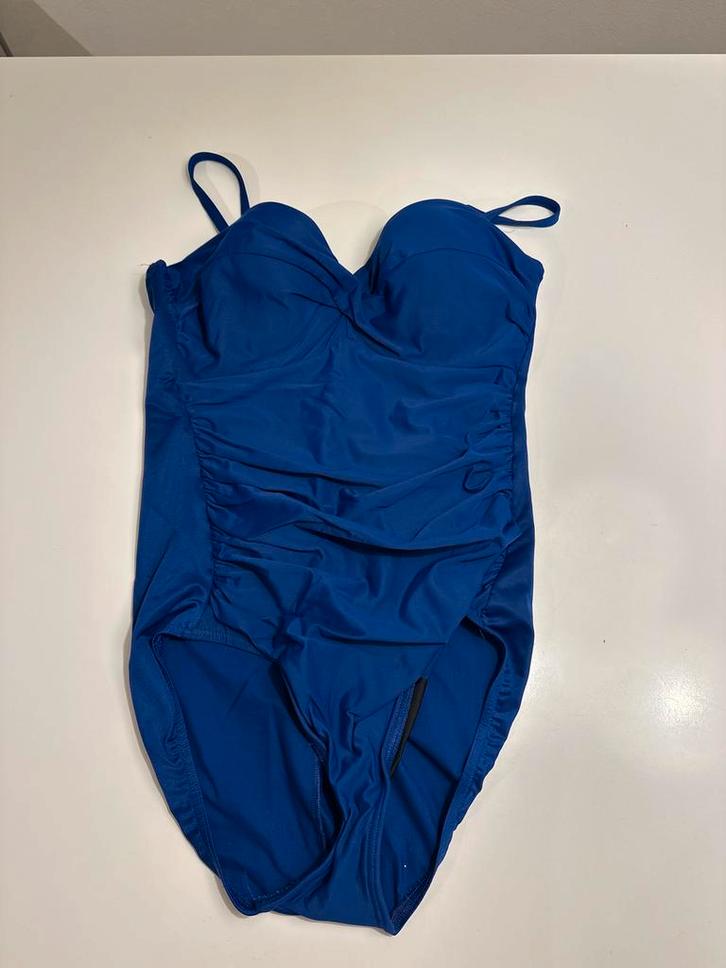 Miraclesuit Blauw Shaping Badpak maat 42, Kleding | Dames, Badmode en Zwemkleding, Zo goed als nieuw, Badpak, Blauw, Ophalen of Verzenden