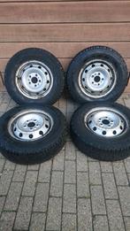 215-70-15 , 215 70 15 , 215-70-15C , 5x118 stalen velgen, Ophalen, 15 inch, Banden en Velgen, Winterbanden