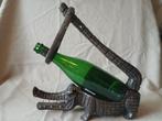 Vintage flessenhouder "Krokodil" Afrikaans, Ophalen of Verzenden