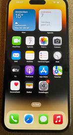 Iphone 14 Pro Max goudkleurig in zeer goede staat, Telecommunicatie, Mobiele telefoons | Apple iPhone, 128 GB, Ophalen of Verzenden