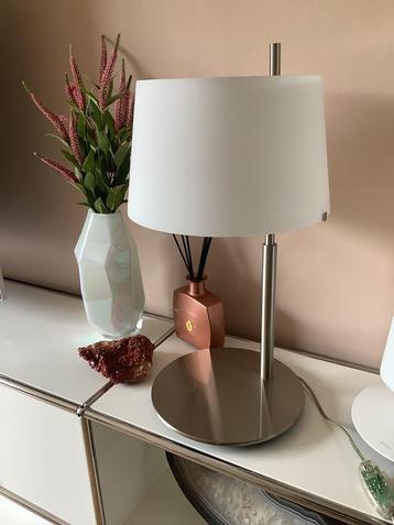 Fontana Arte design tafellamp glazen kap beschikbaar voor biedingen