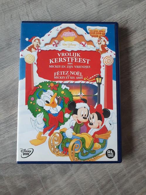 DVD Vrolijk Kerstfeest met Mickey en zijn vriendjes, Cd's en Dvd's, Dvd's | Tekenfilms en Animatie, Gebruikt, Amerikaans, Tekenfilm