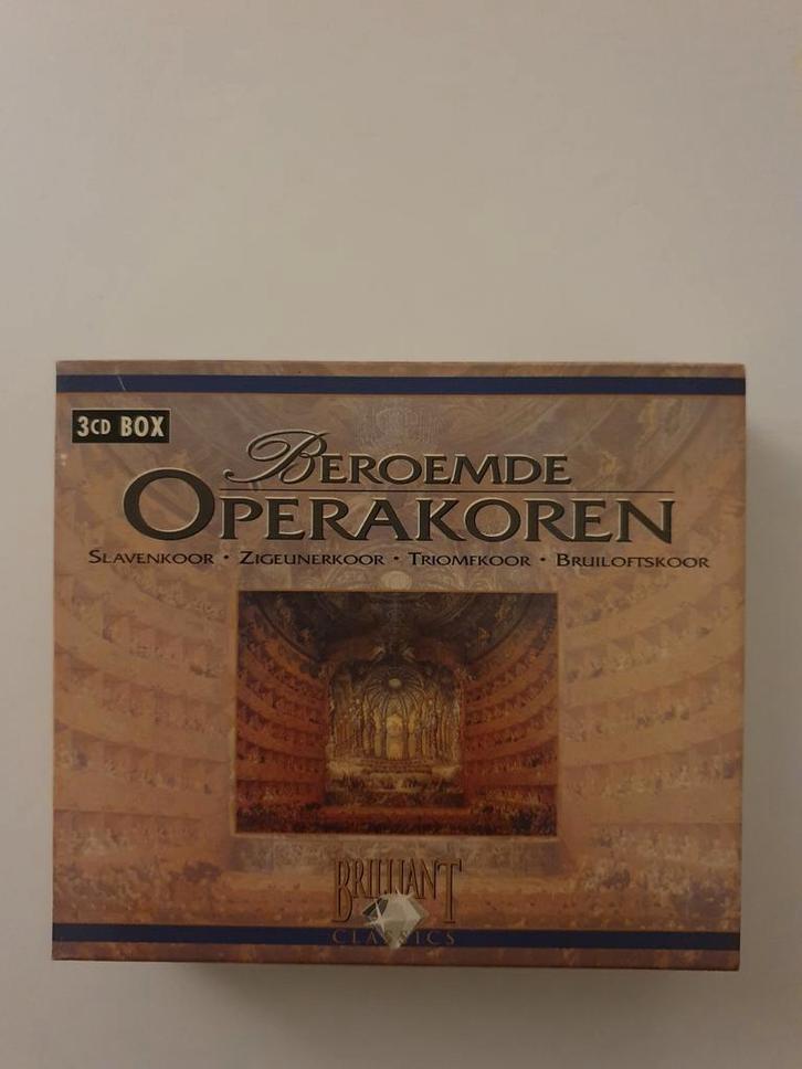 Beroemde Operakoren - 3 cdbox., Cd's en Dvd's, Cd's | Verzamelalbums, Ophalen of Verzenden