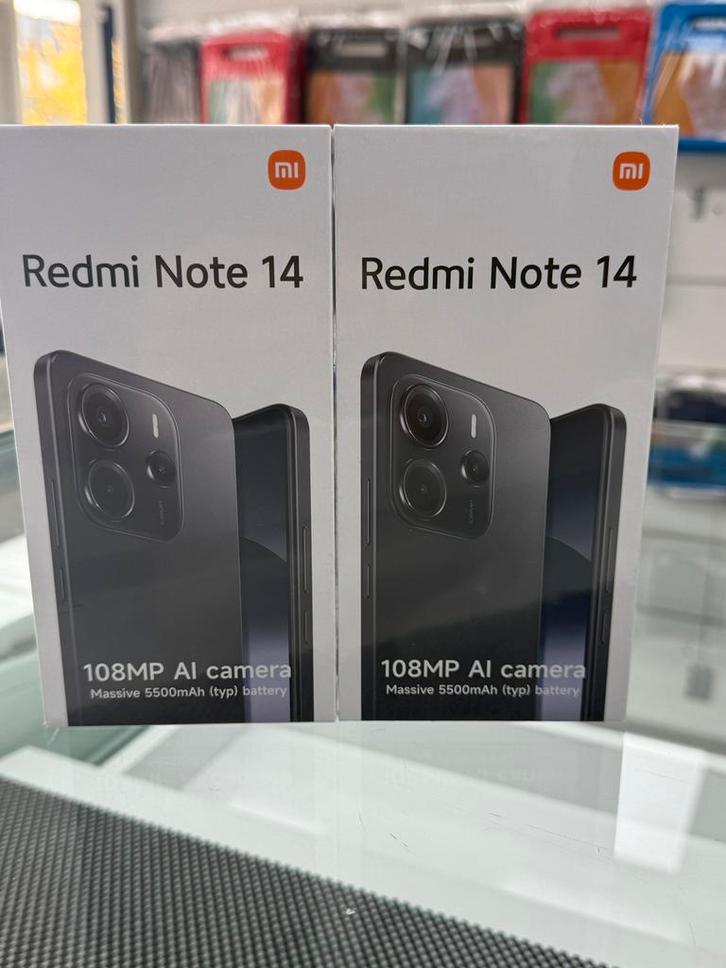 Redmi Note 14 – 8GB/256GB – Lime Green – Nieuw €169,-, Telecommunicatie, Overige Telecommunicatie, Nieuw, Ophalen of Verzenden