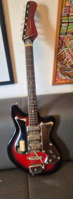 Kawai S170 elektrische gitaar sunburst jaren 60,, Zo goed als nieuw, N.v.t, N.v.t, N.v.t