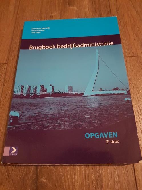Opgavenboek : Brugboek bedrijfsadministratie, Boeken, Studieboeken en Cursussen, Gelezen, HBO, Beta, Ophalen of Verzenden