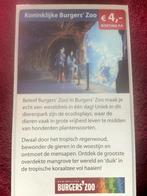 BurgersZoo Dierentuin Arnhem Voordeelbon, Tickets en Kaartjes, Drie personen of meer, Dierentuinbon