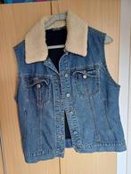 Bodywarmer spijkerstof merk V&D, Maat 38/40 (M), Blauw, Ophalen of Verzenden, Zo goed als nieuw