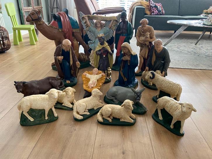 Beeldengroep groot, uit kerk Heumen, Diversen, Kerst, Gebruikt, Ophalen