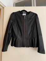 Mooie leren jas Mango, Kleding | Dames, Maat 38/40 (M), Mango, Zwart, Nieuw