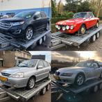 Auto oldtimer youngtimer schade pech import export transport, Met chauffeur, Aanhangwagen