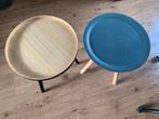 Twee bijzettafels:Kunnen apart of samen gekocht worden!, Huis en Inrichting, Tafels | Bijzettafels, Minder dan 45 cm, Minder dan 55 cm