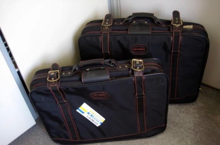 SET KOFFERS 2 STUKS SKY MASTER ,passen in elkaar ,als nieuw, Sieraden, Tassen en Uiterlijk, Koffers, Zo goed als nieuw, Overige materialen