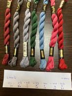 Borduurgaren DMC 5 Coton Perlé 25m nr 221 tm 347 €1,25 nr 6, Hobby en Vrije tijd, Borduren en Borduurmachines, Ophalen of Verzenden