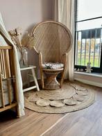 Grote Pauwenstoel Rotan Stoel volwassenen, Antiek en Kunst, Antiek | Meubels | Stoelen en Banken, Ophalen