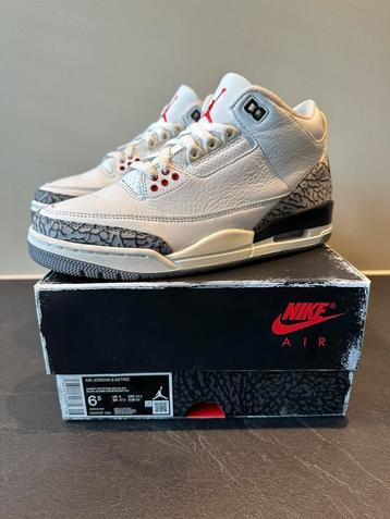 Nike Jordan 3 retro white cement maat 39 beschikbaar voor biedingen