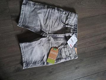 Ravagio fasco slimfit korte broek jeans grijs maat 116 nieuw beschikbaar voor biedingen