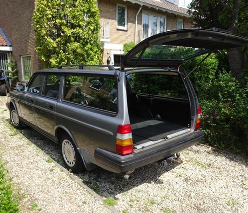 Volvo 240 2.0 Polar U9 1993 Grijs, Auto's, Volvo, Particulier, Radio, Trekhaak, Benzine, Stationwagon, Handgeschakeld, Origineel Nederlands