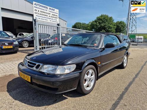 Saab 9-3 Cabrio 2.0t S/Cabrio/LPG/G3/Apk 24-01-2026, Auto's, Saab, Bedrijf, Te koop, Saab 9-3, ABS, Airbags, Centrale vergrendeling