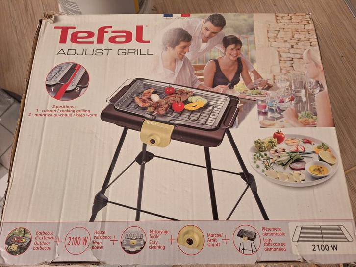 Tefal Elektrische Grill BBQ, Tuin en Terras, Elektrische barbecues, Zo goed als nieuw, Ophalen