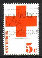 Nederland 1972 1015 Rode Kruis 5c, Gest, Postzegels en Munten, Postzegels | Nederland, Na 1940, Ophalen of Verzenden, Gestempeld