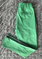 Groene lange broek met biezen mt 140/146 pantalon meisje, Broek, Gebruikt, Meisje, D-Zine