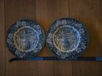 2 borden van Royal Tudor Ware Staffordshire, Engeland. , Antiek en Kunst, Antiek | Servies los, Ophalen of Verzenden