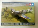 Tamiya 1/48 Supermarine Spitfire Mk.Vb + piloten figuurtjes, Hobby en Vrije tijd, Modelbouw | Auto's en Voertuigen, Auto, 1:32 tot 1:50