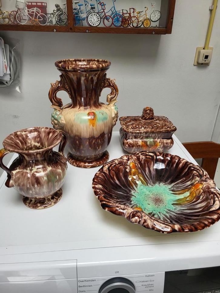 Jasba Keramiek Set - 4 Delig, Antiek en Kunst, Antiek | Vazen, Ophalen