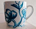 Beker met Blauwe Bloemen, Ophalen of Verzenden, Zo goed als nieuw, Overige stijlen, Kop(pen) en/of Schotel(s)