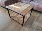Salontafel industrieel, Ophalen, 100 tot 150 cm, 50 tot 100 cm, Zo goed als nieuw